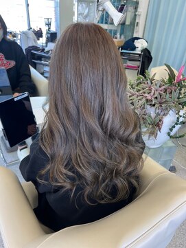 モア 佐原店(more) 透明感たっぷりツヤツヤカラー