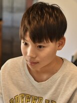 リム メンズヘア(LIM men's hair)&nbsp;コンマバングマッシュ【キッズカット/メンズヘア】