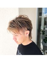 ゴットラトゥール(GOTTO LATOUR)&nbsp;ハイライトカラー/ブリーチ/メンズカラー/メッシュ/ブラウン