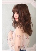 小顔ダブルバング＿ブランジュ＿グラデーションカラー