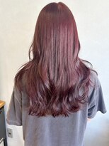 ミュラ(mulah)&nbsp;ブリーチなしチェリーレッドボルドーカラー＊トレンド暖色カラー