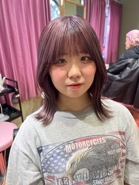 エマ(emma) ブラウンベース！ナチュラルピンクラベンダー！