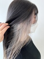 コワファースト  させぼ五番街店(COIFF1RST)&nbsp;インナーカラーで楽しむ★ホワイトベージュ