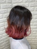 リー 甲子園(Lee) バイオレット×オレンジグラデーション☆