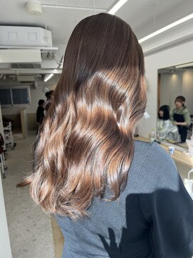 ユニバーストーキョー 池袋東口店(universe tokyo) 韓国ロング(髪質改善/ダブルカラー/ケアブリーチ/ケアカラー