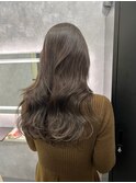 大人かわいいエギョモリ ミルクティーブラウン ひし形シルエット