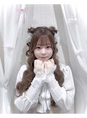 ゆるふわくまみみヘアメ♪