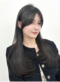 韓国ヘア/韓国スタイル/縮毛矯正/髪質改善/レイヤーカット
