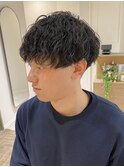 【RYOSUKE】メンズパーマ_波巻きパーマ_ツーブロック