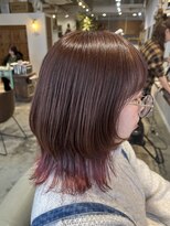 ナルヘアー 越谷(Nalu hair) 髪質改善カラー/ミディアムレイヤー/インナーカラー