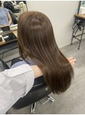 透明感ベージュ/アッシュカラー/ベージュ/髪質改善/京都河原町