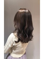 ロビン 反町横浜店(robin)&nbsp;コテ巻き風ミディアムパーマ反町美容室