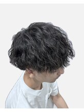 メンズスタイルもお任せください！【1】しっかり動きのあるトレンドパーマ！ハード系パーマスタイル♪