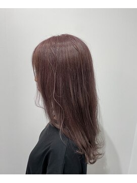 チェロ 中町(CHERO) ★美髪ダブルカラー＃髪質改善＃ピンクベージュ＃ロングヘア