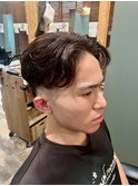 MEN’S HAIR/波巻ツイストスパイラル/フェザーパーマ/柏