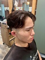 スタンドバーバー 柏(STAND BARBER)&nbsp;MEN’S HAIR/波巻ツイストスパイラル/フェザーパーマ/柏