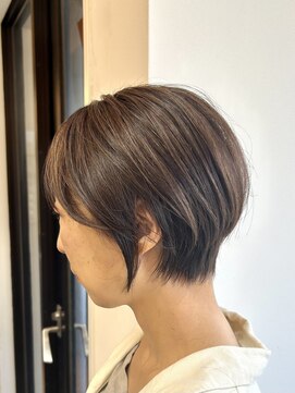 ★40代～人気の乾かすだけでまとまるショートボブ！横浜