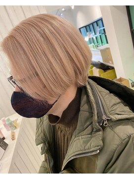 エヌプラスリタ 近鉄八尾(N+lita) 黒髪クラゲヘアーオリーブグレー小顔ココアベージュ