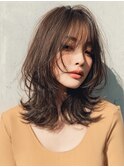 レイヤーカット髪質改善カラー透明感カラー顔まわりカット