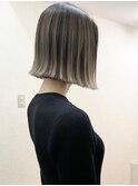 バレイヤージュ　ボブ