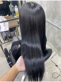 艶髪地毛風ブラック