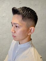 ワンワンオー バーバーショップ 長浜店(@110 BARBER SHOP)&nbsp;フェードアップバング　フェードメンズアップバング