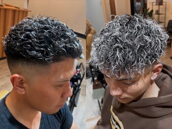 フロウ(Flow)の写真/【バーバー/メンズサロン/理容室】ツイスト・波巻きパーマ・極道パーマなど流行りのスタイルをするなら☆