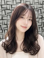 アマンドール(Aman D'or)&nbsp;セミロング【佐久間】韓国デジタルパーマ/コテ巻き風パーマ