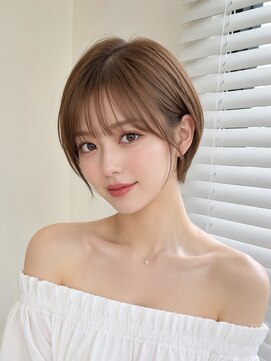 コート 表参道(Cote) 【Cote】丸みショート/丸顔/面長/前髪あり/前髪なし/レイヤー