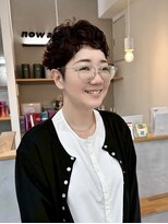 アト(Ato.) くせ毛を活かしたパーマ風ショート◎