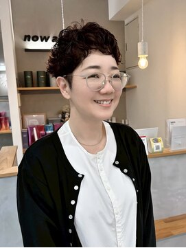 アト(Ato.) くせ毛を活かしたパーマ風ショート◎