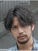 札幌大通メンズパーマツイストスパイラルパーマシャドウパーマ