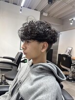ヴィメンズウエスト 大宮西口(Vii men's west)&nbsp;隼也/スペインカール/メッシュ/フェード/大宮