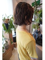 ソワ バイ ルシル(SOIE by Lucile)&nbsp;ボブパーマ　ショートヘア　福島市