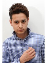 メリケンバーバーショップ コウベ(MERICAN BARBERSHOP KOBE)&nbsp;ビジカジ刈り上げツーブロック無造作ショートにイメチェン