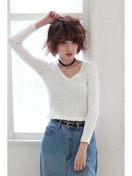 バグズ ヘアデザイン 桔梗が丘店(Baguz HAIR DESIGN) ☆やわらかな質感が女性らしい！カジュアルパーマスタイル☆