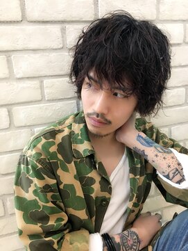 ヘアーグランデシーク(Hair Grande Seeek) men's無造作ゆるパーマ♪