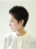 オシャレ度が上がるベリーショート