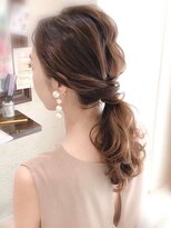 ヘアセット&メイク専門店 カスミ(Kasumi)&nbsp;シンプルローポニー