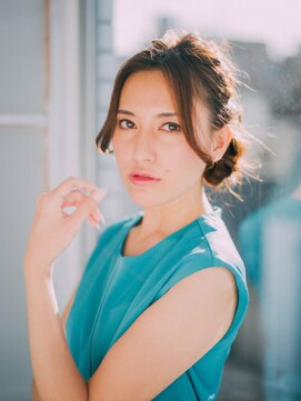 ヘアースペース ラ ルージュ(hair space LA ROUGE) ロングねじりまとめヘア