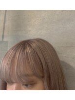 アティック ヘアーデザインアンドリラクゼーション(attic hair design&relaxation)&nbsp;ミルクピンクベージュ