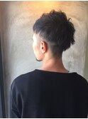メンズツーブロック*