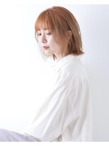 ドルセプラタ(Dulce plata) 【Dulce】orangeベージュ×ニュアンスパーマ☆抜け感20代30代