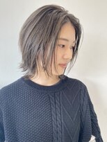 フォーク FOLK&nbsp;【FOLK】透明感カラー・似合わせカット☆外ハネショートウルフ♪