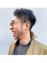 ハル 円山(HARU)&nbsp;男髪 × 2ブロック × パーマ