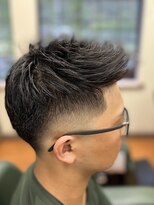 カットハウス コヤマ&nbsp;ツーブロックフェードスタイル