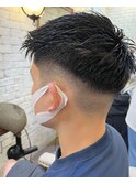 〈キシタクヘアー〉NOスキンフェードカット