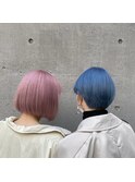 PINK , BLUE キキララカラー