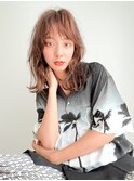 【ARTE表参道/青山】モテ髪ミディアム×ブリーチなし透明感