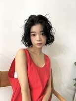 エレン 池袋(ElEn.)&nbsp;顔タイプ診断×骨格診断で本当の似合わせを　おっきめボブパーマ